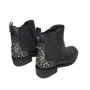Sam Edelman Dover Boots Size 9 Studded Leather Festival Punk Style